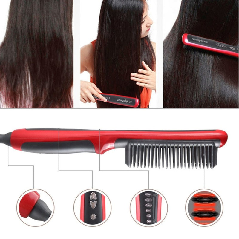 Escova Alisadora Profissional Styler Hair™ - Bi-Volt