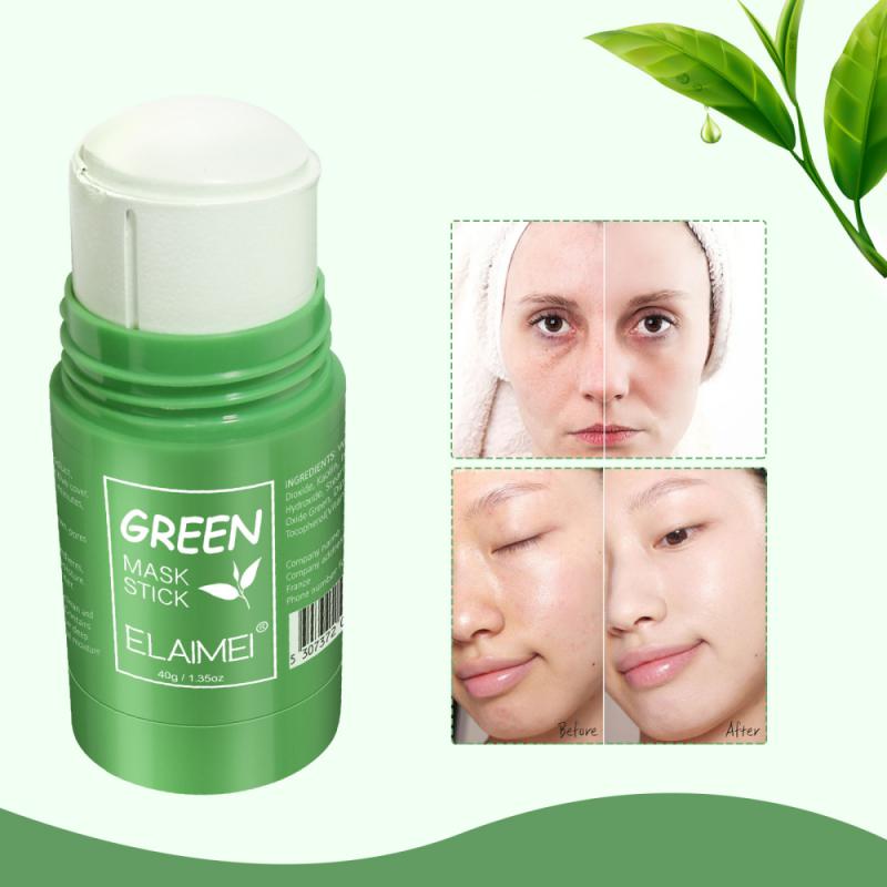 Máscara Sólida de Chá Verde
