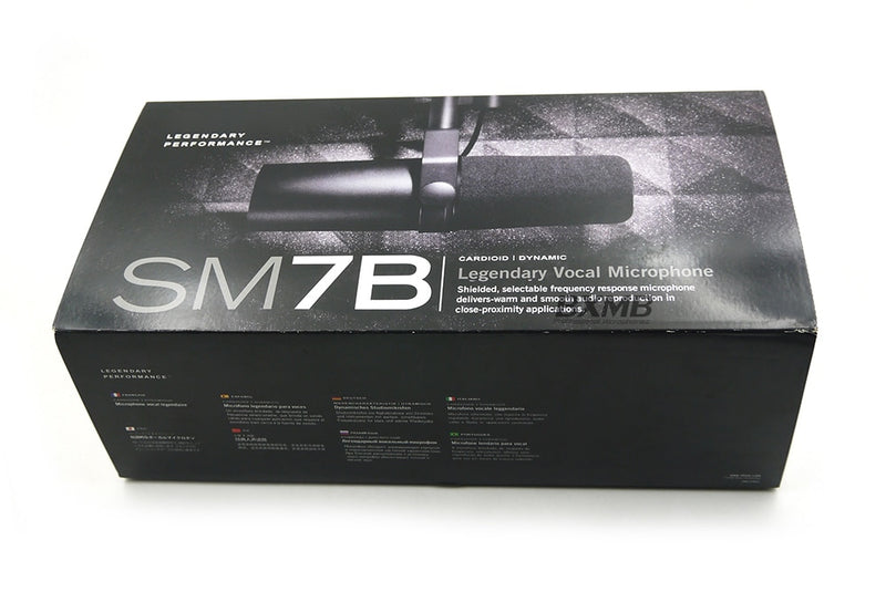Microphone Studio Pod Cast Cardioid Dynamic SM7B