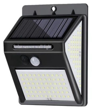 Lâmpada de Energia Solar para Residência Externa com Sensor de Movimento